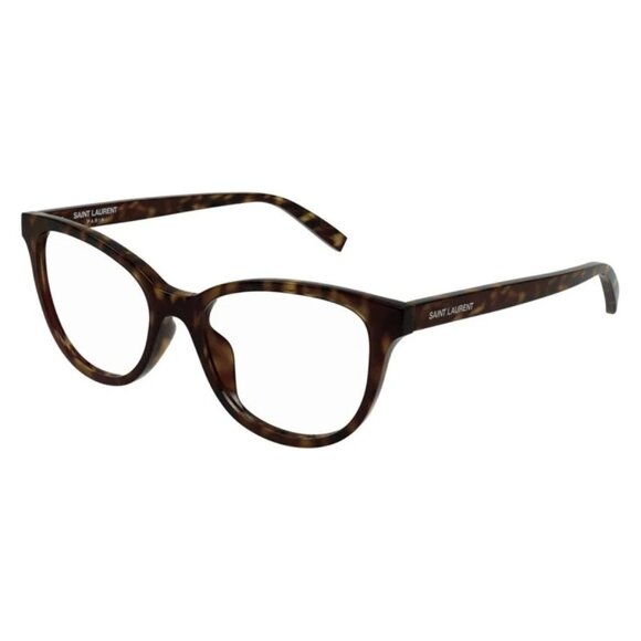 NEW SAINT LAURENT EYEGLASSES HAVANA WOMEN EYEWEAR SAINT LAURENT SL504 002